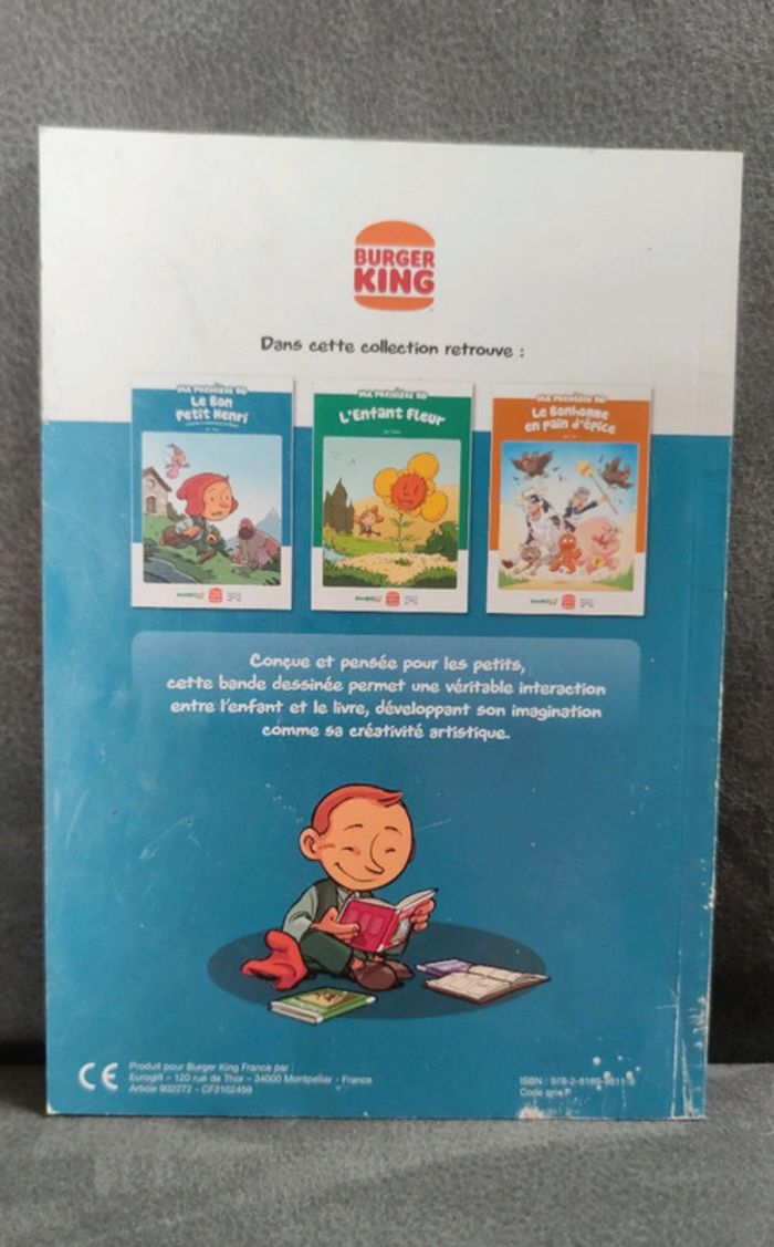 Ma première BD le bon petit henri sans savoir lire - photo numéro 2
