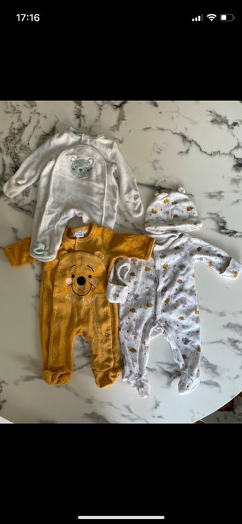 Lots pyjamas 1 mois