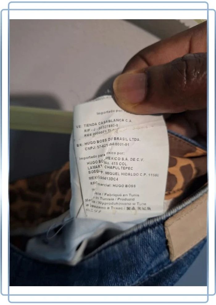 Jeans Hugo boss bleu / taille 32,34 - photo numéro 14