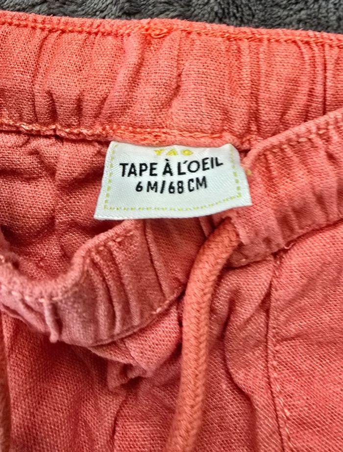 Lot de 3 Short 6mois TAO/Kiabi - photo numéro 6