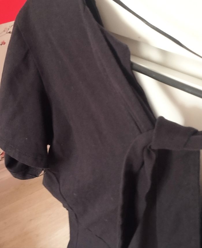 Robe noire mi-longue Kiabi T.XL - photo numéro 4