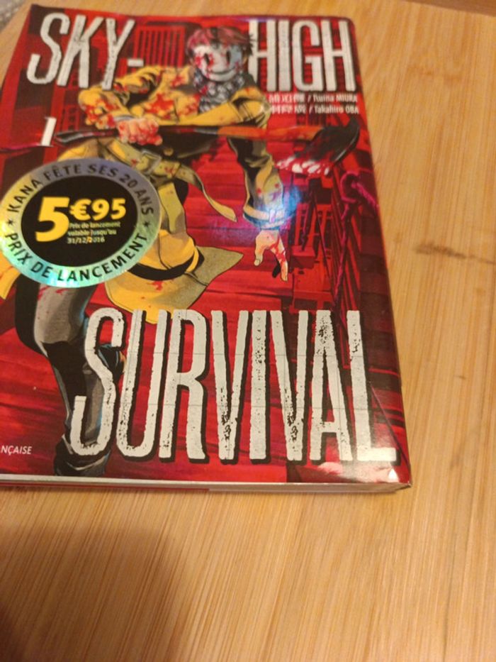 Lot de 3 mangas Sky high survival - photo numéro 4