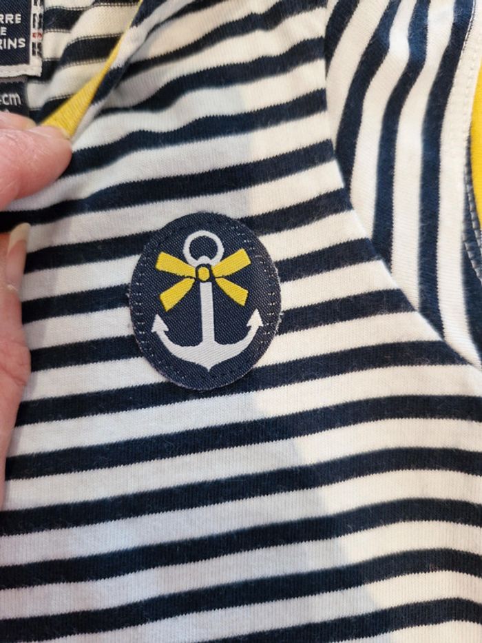 Robe Terre de Marins rayée 3 ans - photo numéro 3