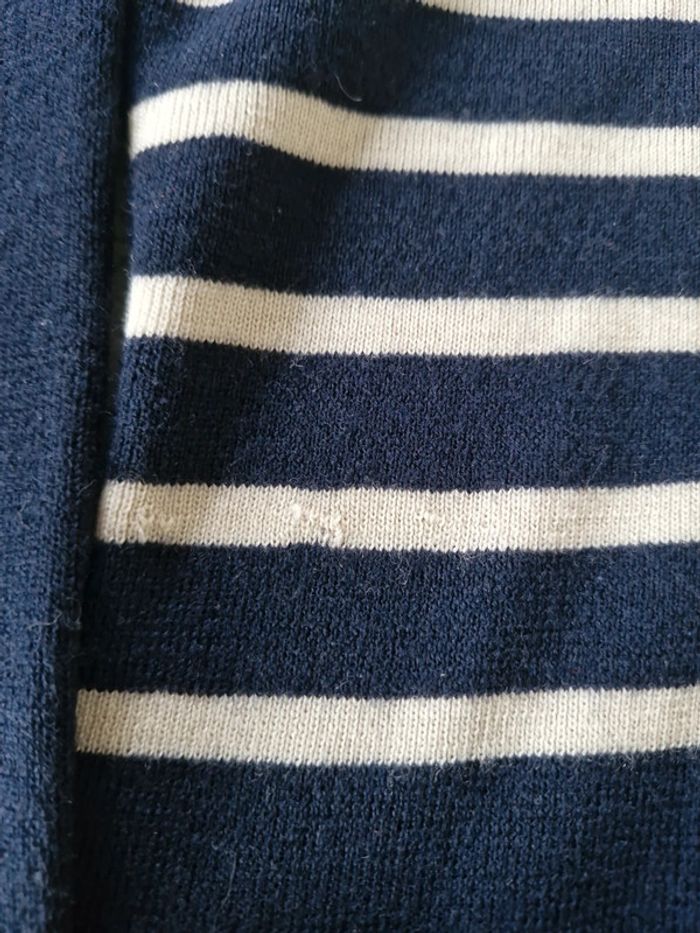 Pull marinière Pure laine - photo numéro 3