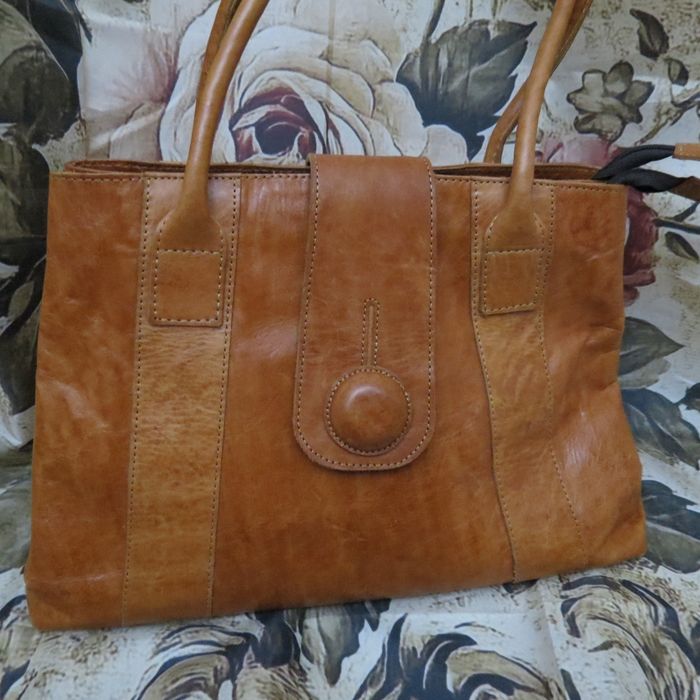 👜 Sac en cuir véritable – Vintage chic & intemporel - photo numéro 2