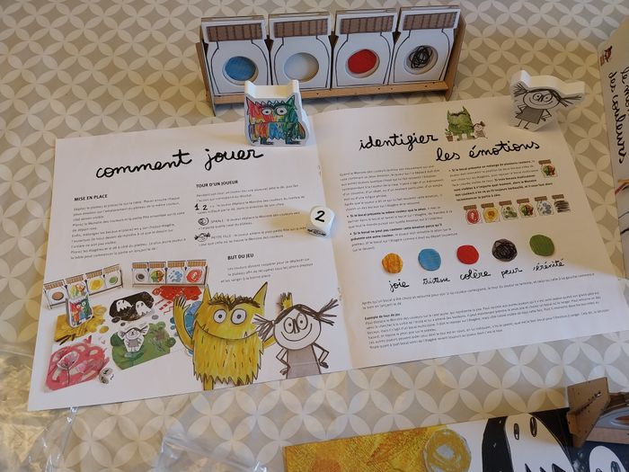 Le Monstre des Couleurs – Purple Brain / Asmodée – Jeu éducatif émotions – Dès 4 ans – Comme neuf - photo numéro 7