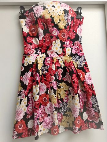 Robe bustier fleurs
