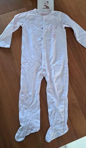 Pyjama rose pâle _ 92 cm 24 mois _ in extenso