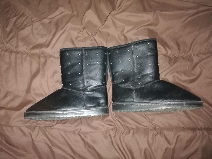 Boots fourrés noire