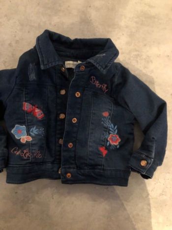 Veste jean chaude 18 mois