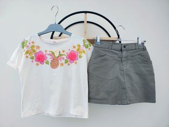 10 ans ensemble été teeshirt dpam et jupe Gémo