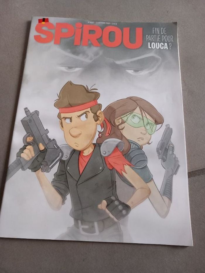 Magazine de Spirou ( fin de partie pour Loucas?)