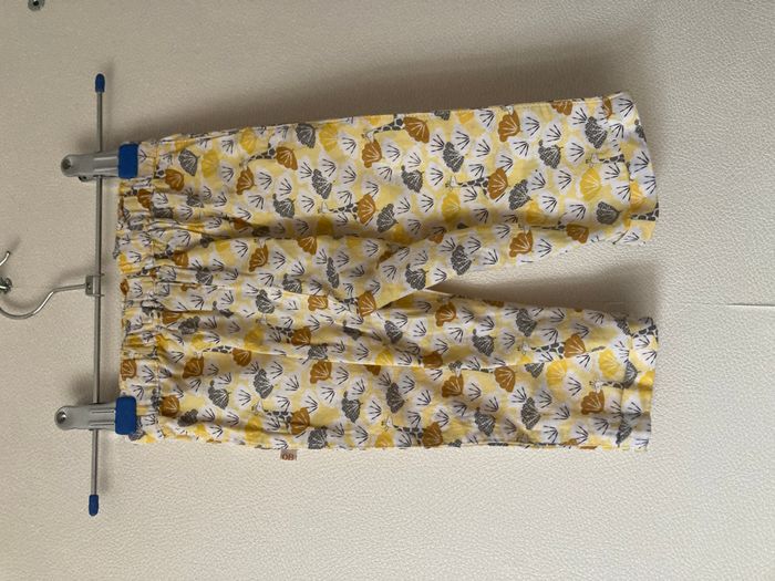 pantalon léger imprimé girafes bébé 9 mois - photo numéro 2