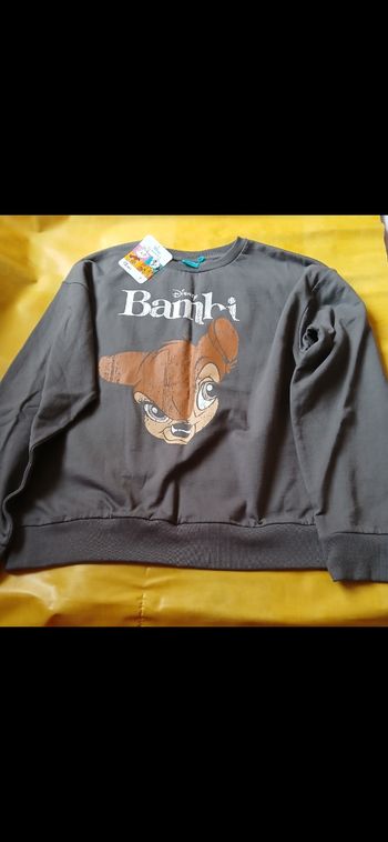 Sweat fille bambi disney 16 ans taille S