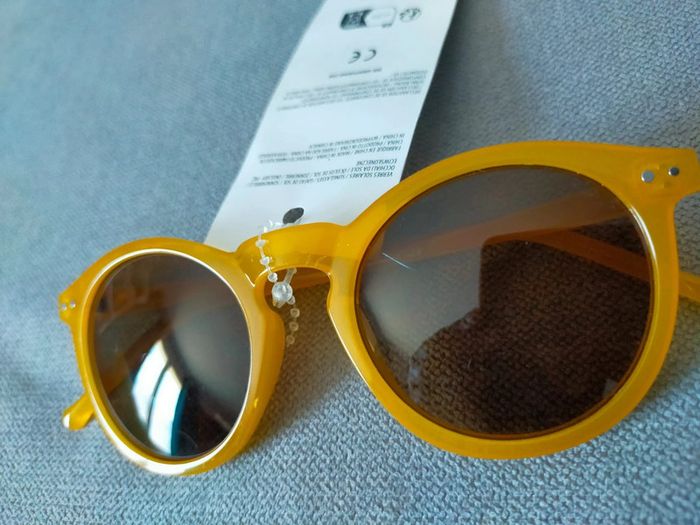 Lunettes de soleil rondes – Jaune solaire - 2 exemplaires - photo numéro 8