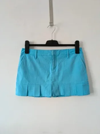 Mini-jupe d'été bleue - Hurley - taille 40