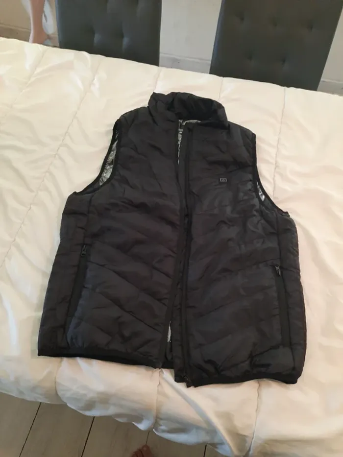 Veste sans manches chauffante