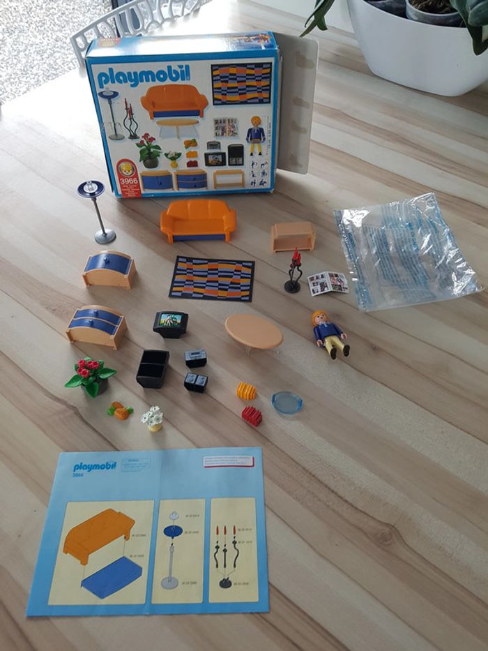 Boite playmobil 3966 Salon - photo numéro 7