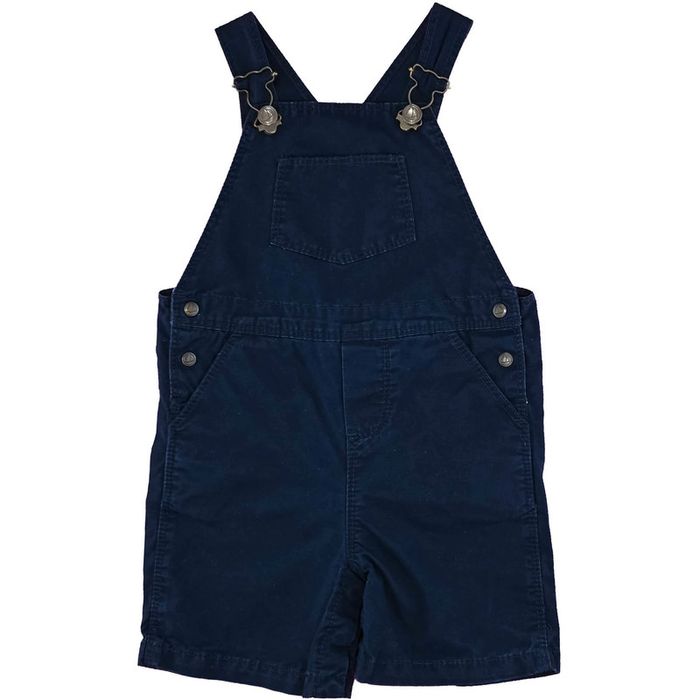 Salopette-short 12 mois en coton Petit Bateau