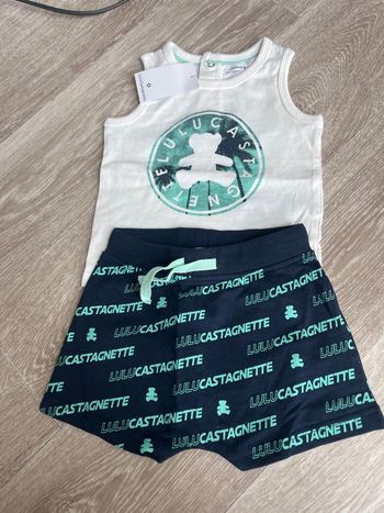Ensemble lulu castagnette neuf 12 mois 