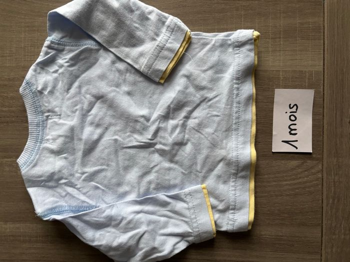 T-shirt manches longues 1mois - photo numéro 2