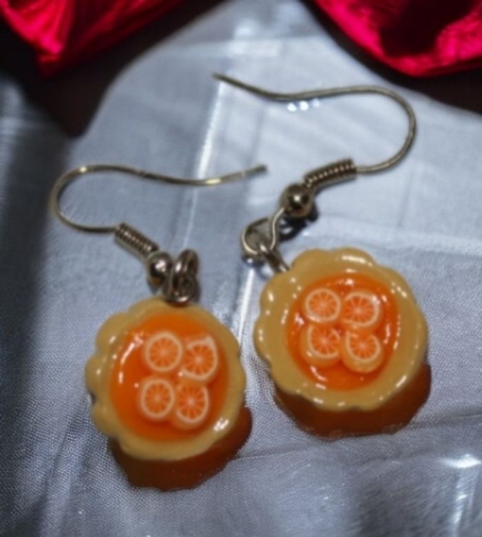 Boucle oreille pendante bonbon sucrerie