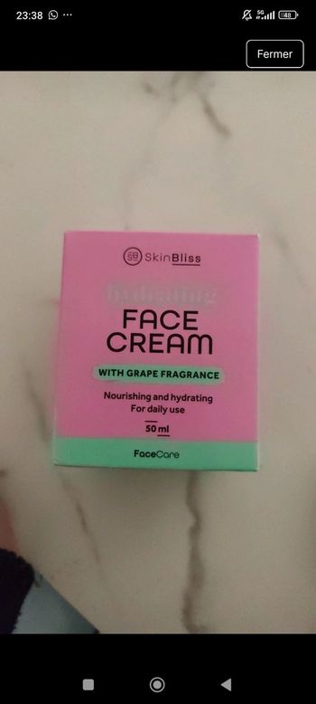 Crème visage