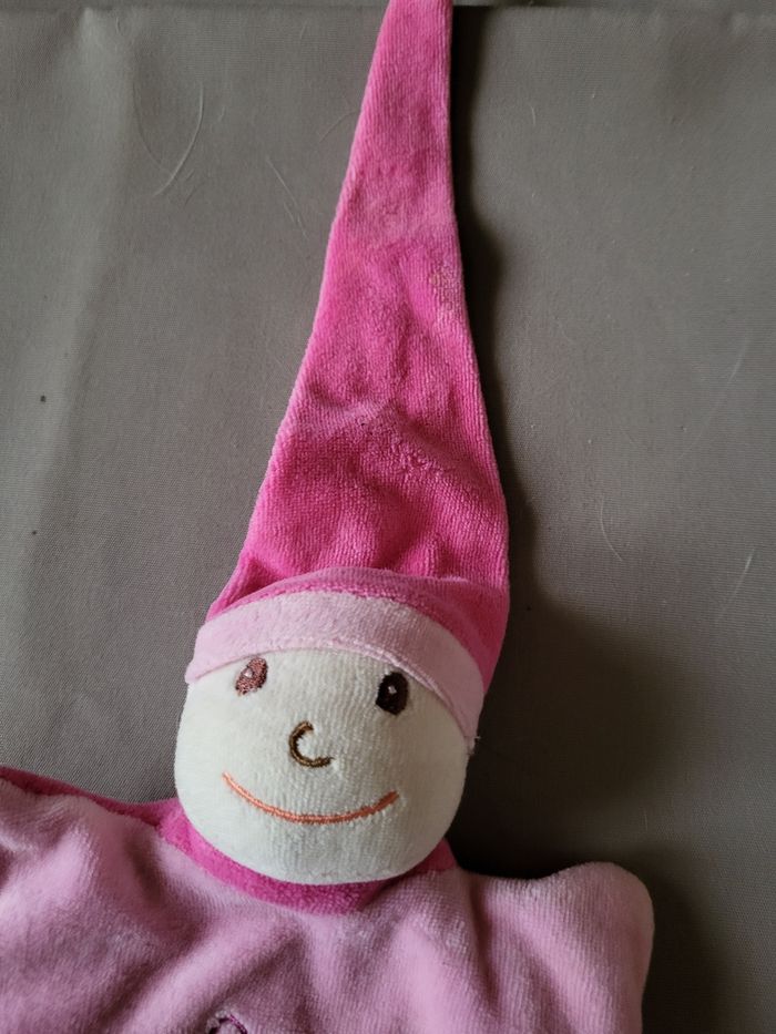 Doudou rose lutin un rêve de bébé - photo numéro 3