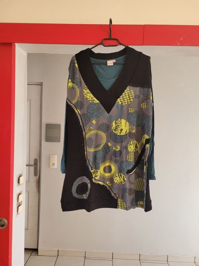 Ensemble tunique et t shirt - photo numéro 3