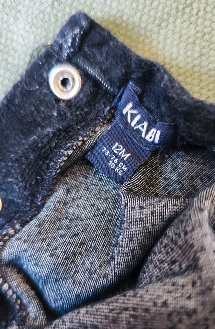 Pyjama velours Kiabi 12 mois - photo numéro 3