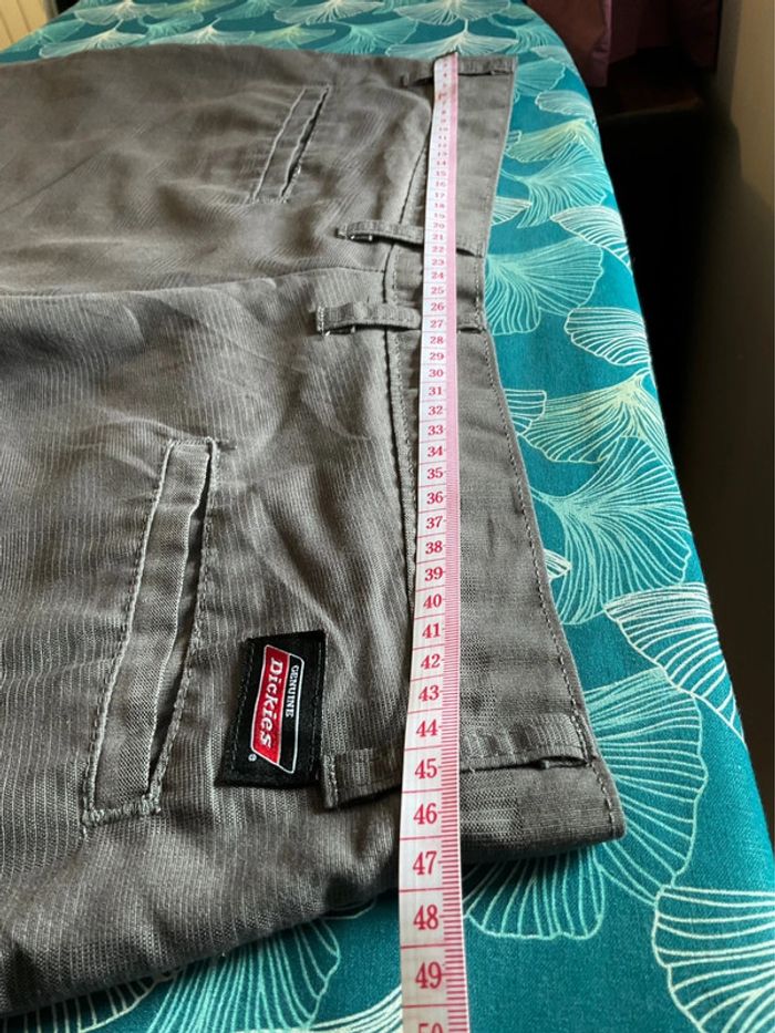 Short chino gris foncé pour homme Dickies taille W34 FR44 323 - photo numéro 5