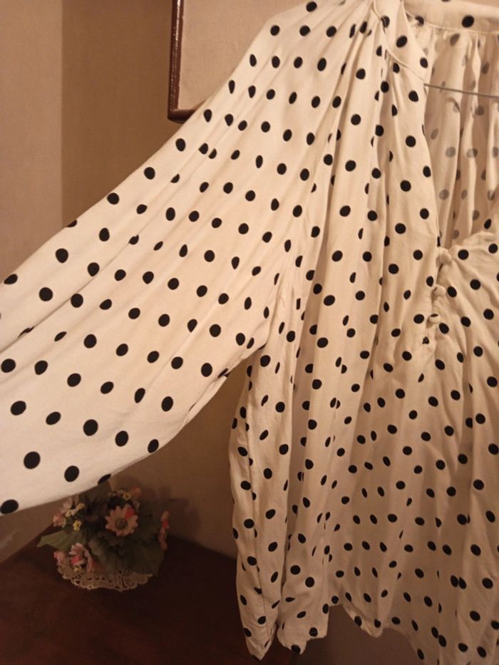Blouse a pois - photo numéro 4