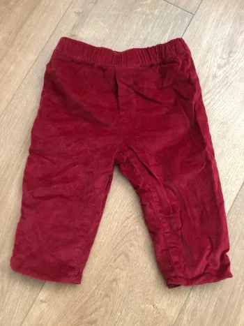 Pantalon velours Jacadi bébé garçon 12pm is