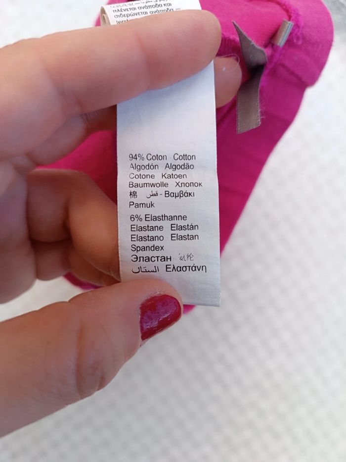 🔸 Legging rose fushia Orchestra – 12 mois fille 🔸 - photo numéro 3