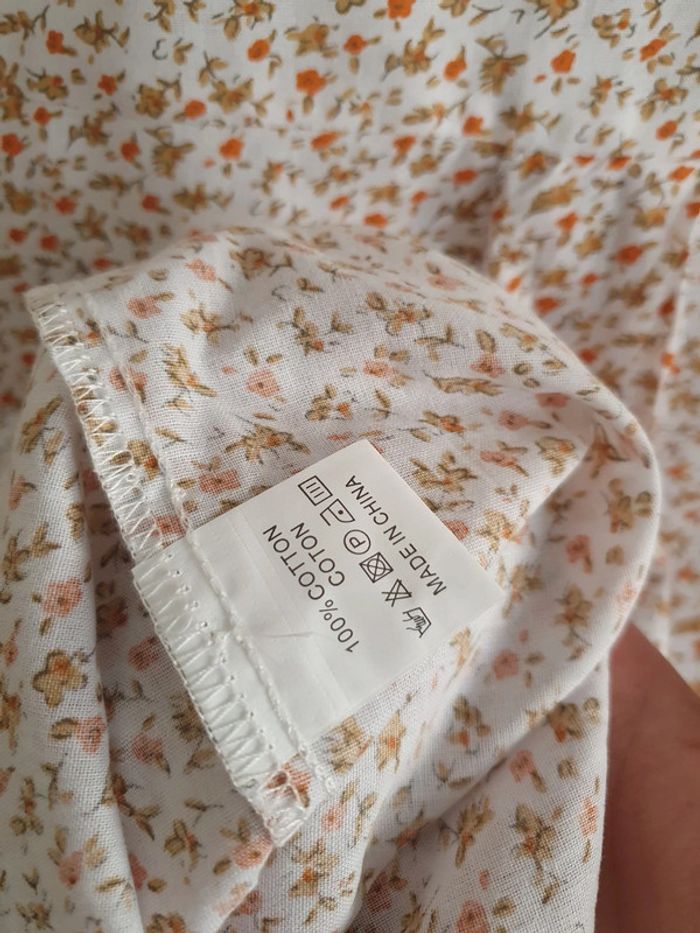 Chemise fleurie taille 10 ans - photo numéro 4