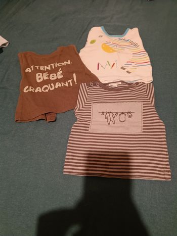 Lot vêtements bébé