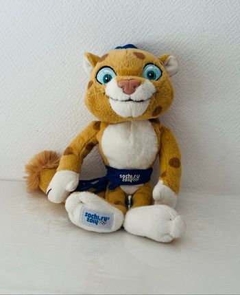 Peluche mascotte JO Sochi 2014