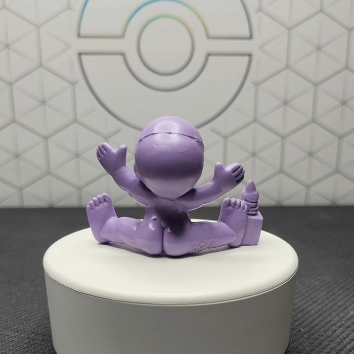 Figurine Babies Série n°39: Prosper La Colère Violet Clair - photo numéro 2
