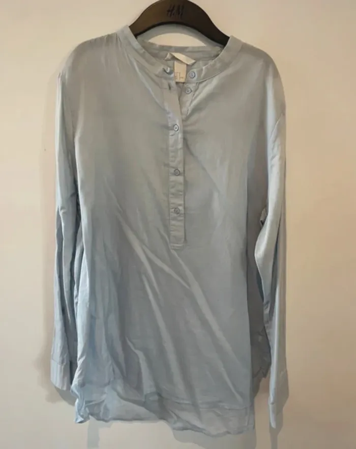 Chemise blouse H&M bleu neuve