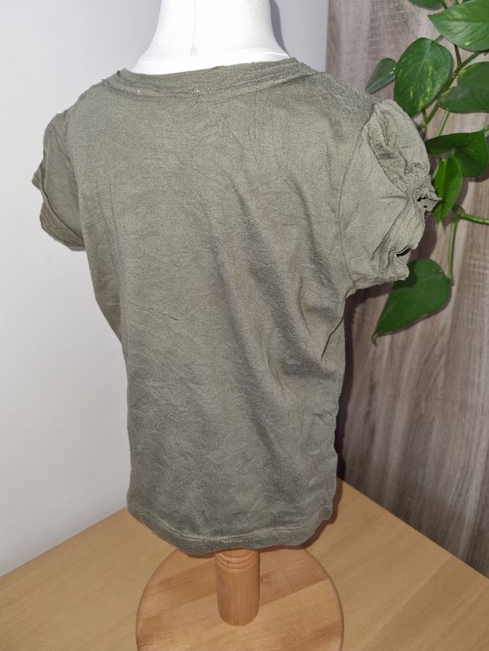T-shirt IKKS kaki Tbe 4 ans - photo numéro 3