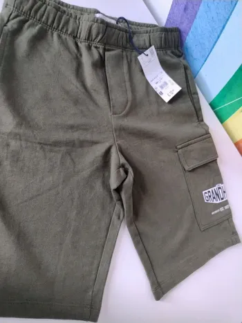 Shorts garçon en 100% coton