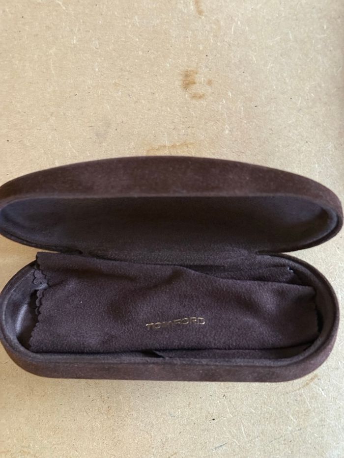 Étui à lunettes Tom Ford marron unisexe - photo numéro 6