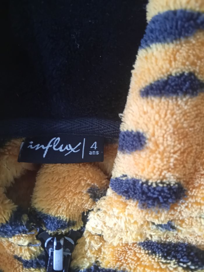 Combinaison pyjama tigre – Taille 4 ans – Marque Influx - photo numéro 2