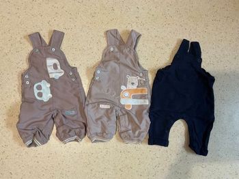Lot 3 salopette, Fagottino, 3 mois