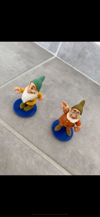 Lot de 2 sept nains