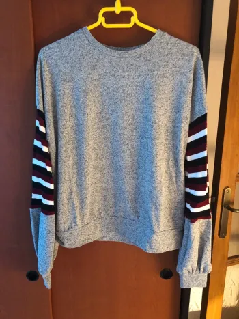 Sweat gris tout doux Lefties en taille M
