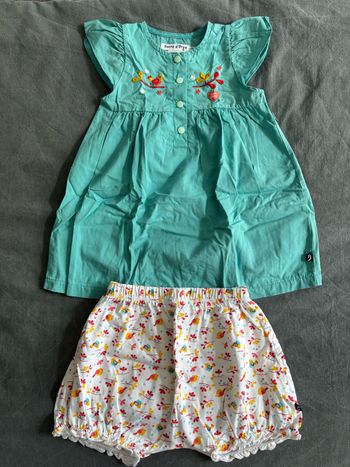 Ensemble été fille 18mois