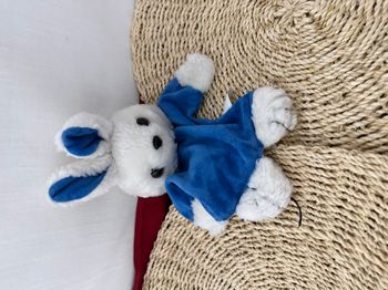 DOUDOU LAPIN MARIONNETTE vintage