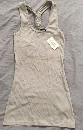 Débardeur femme GUESS gris NEUF avec étiquette