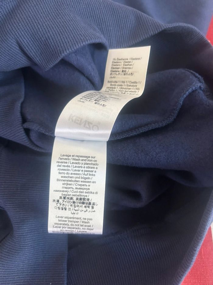 Sweat Kenzo taille M bleu « fleur » - photo numéro 11